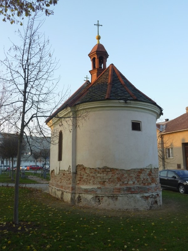 Izolace kaple v Hejčíně.